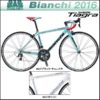 2016年モデル20%OFF♪<br>BIANCHI(ビアンキ) フェニーチェ スポーツ ティアグラ FENICE SPORT Tiagra ロードバイク アルミ