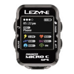 最長14時間持続するバッテリー♪<br>LEZYNE（レザイン） MICRO COLOR GPS マイクロカラーGPS サイクルコンピュータ