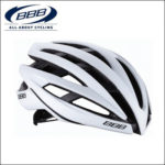 軽量で快適なプロチーム用レースヘルメット♪<br>BBB(ビービービー) イカロス ブラック/ホワイト M (52-58cm) ロードバイク ヘルメット 送料無料