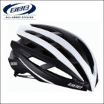 軽量で快適なプロチーム用レースヘルメット♪<br>BBB(ビービービー) イカロス マットブラック/ホワイト M (52-58cm) ロードバイク ヘルメット 送料無料
