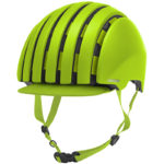 持ち運びに便利な折り畳みヘルメット♪<br>CARRERA(カレラ) Foldable Crit Helmet Matte Lime(4AN) ヘルメット 送料無料